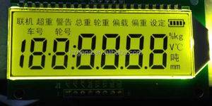 Kunden spezifisches TN6-digit 7-Segment-LCD-Display Schwarzer Hintergrund Weißer Text Industrielle Anzeige Instrumenten segment code Anpassbar - Product Image 5