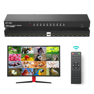 Conmutador continuo HDMI 4K30Hz 16 en 1 Salida HDMI Multiviewer 16x1 con IR - Product Image 2