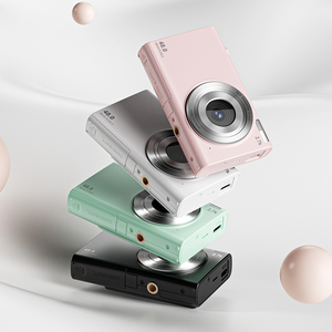 ชุดกล้อง DSLR วิดีโอดิจิตอลขนาดเล็ก4K 2.7K สำหรับเด็ก2.8นิ้ว60fps IPS LCD 4K DC402เซ็นเซอร์ CMOS ความละเอียดสูงพร้อมไฟแฟลช - Product Image 6