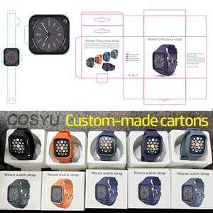 Lüks yeni tasarımcı paraşüt toka döngü örgülü dokuma elastik yedek apple için ayarlanabilir kayış izle serisi 10 bant 49mm - Product Image 6
