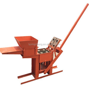 Máquina de fabricación de bloques de maquinaria de ladrillos entrelazados de arcilla manual móvil, máquina de fabricación de bloques - Product Image 6
