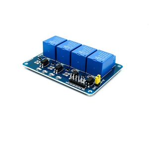 4-Kanal-Relais DC 5V 12V 24V Relais abschirmung modul Steuer platine mit Optokoppler - Product Image 1