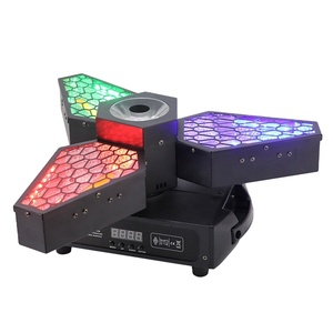 2025 yeni Xinyang LED rotasyon Retro etkisi işık RGB tam renkli arka plan boyama atmosfer ışığı için parti sahne ışık LR360 - Product Image 4