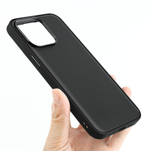 For iPhone 15 Pro 16 14 Plus 13 12 Mini <strong>11</strong> Pro Max Custom Matte Non Slip Edge PC+TPU Hybrid 2-in-1Groove <strong>Inlay</strong> Blank Phone Case - Product Image 1