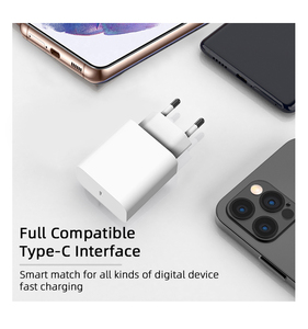 EU <strong>US</strong> UK <strong>AU</strong> <strong>Plug</strong> 20W USB C Fast QC3.0 USB C Mobile Phone Wall Charger Block for Phone 15/14/13 - Product Image 6
