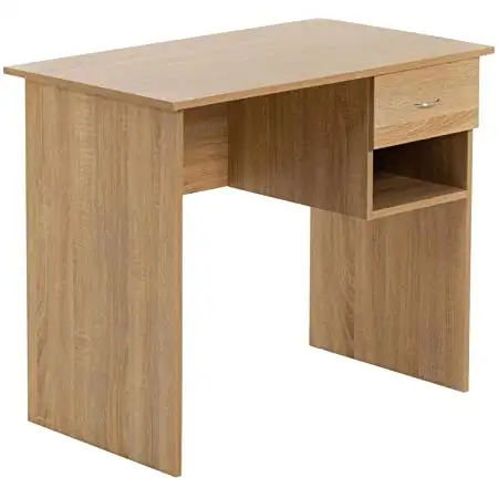 Mesa personalizada de fábrica de muebles de oficina de madera moderna