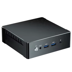 AMDミニポータブルゲームPC R Yzen 7 8845HS CPUデュアルHDディスプレイ16GB RAM M.2 NVMe SSD Linux OS強力なオフィスビジネスコンピュータ - Product Image 3