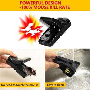Fare tuzağı sıçan fareler küçük sıçan tuzakları fare yapış tuzakları yakalamak kemirgen Catcher kullanımlık plastik 6 adet kağıt paketleme kutusu kafes - Product Image 5