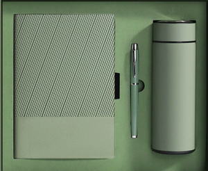 ชุดของขวัญสมุดโน๊ตหนัง PU แบบแข็งพิมพ์ลายแบบ A5 <span class=keywords><strong>2025</strong></span>สมุดโน้ตสไตล์ปากกาเย็บร้อยไดอารี่สำหรับโรงเรียน - Product Image 1