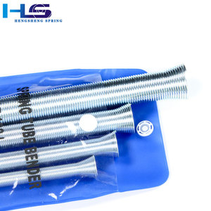 HengSheng Customized Tube Pipe Bender <strong>Spring</strong> 1/4&quot; 5/16&quot; <strong>3</strong>/8&quot; 1/2&quot; 5/8&quot; 22cm Tube Bender Kit <strong>Spring</strong> for Pipe - Product Image 6