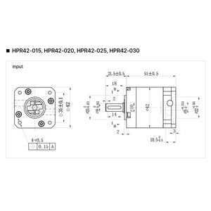 Cloudray Flash Sale Nema17 planet şanzıman HPR42 Motor redüktörü - Product Image 5