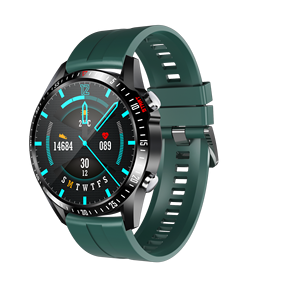 Colore personalizzato trova il mio Touch Screen ricaricabile Mv55 forma rotonda 1.75 pollici Business Smart Watch