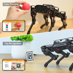 Робот Ros PuppyPi Pro Bionic, собака-робот с лидаром для слэма, построения карты и навигации, поддержка симуляции беседки