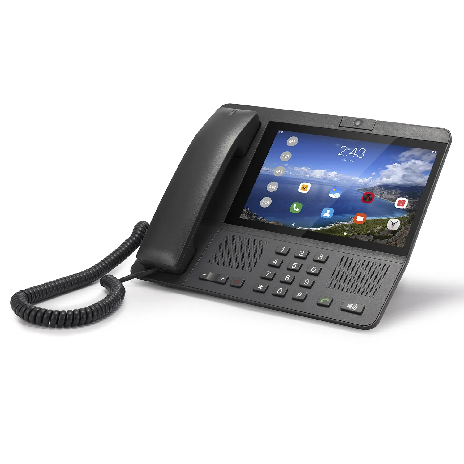 LS830 4G LTE VOLTE Sim Card 8 Inch Screen MP3 FM Video Call Wifi Hotspot Android Cordless Telephone 3G 2G Fixed Wireless Phone
