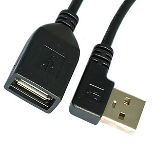 สายต่อ USB2.0ตัวผู้เป็นตัวเมียรูปตัว L ตัวขยายช่องเสียบ USB สำหรับแล็ปท็อปแผงมินิพีซีอุตสาหกรรมเครื่องอ่านการ์ด OTG - Product Image 3