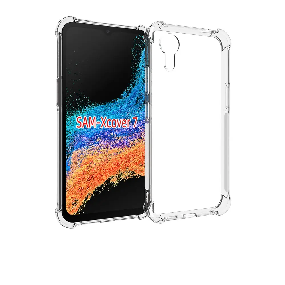 Für Samsung Galaxy X Cover 7 Crystal Silicon Gel Telefon hülle, ultra dünne TPU stoß feste Telefon abdeckung für X Cover 7