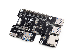 Cappello Gen1 3.2 PCIe To Gigabit Ethernet e USB per Raspberry Pi 5, 3x USB 3.2 Gen1, 1x Gigabit Ethernet Driver-Plug And Play senza Plug And Play - Product Image 2
