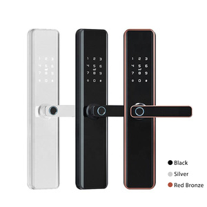 工場価格GL-D1smartロックリモートホーム電子デジタルWifiスマート指紋ドアロックTuyaアプリ付き - Product Image 3