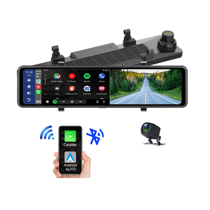 CP06 Dual Lens 2K <strong>Mirror</strong> <strong>Car</strong> Dvr with WIFI Wireless Carplay Function G-<strong>sensor</strong> Loop Recording Max 128G Card 10inch Touch Screen - Product Image 1