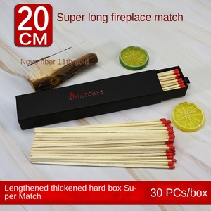 Şömine uzun maçlar fabrika işleme özel boyut çekmece kibrit kutusu - Product Image 3