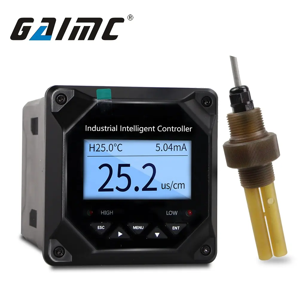 GWQ-EC200 PH TDS EC testeur d'eau en ligne compteur de conductivité électrique numérique