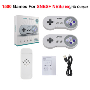 SF900 HD 16บิตในตัว4700 + เครื่องเล่นเกมมือถือพร้อม2 Gamepad 2.4G สำหรับ SNES คอนโทรลเลอร์ไร้สายคอนโซลวิดีโอเกม - Product Image 3