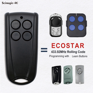 For <strong>HORMANN</strong> ECOSTAR RSC2-433 RSE2-433 Liftronic 700 500 800 Garage Door Remote Control Replacement 433MHz 433.92mhz Rolling Code - Product Image 3