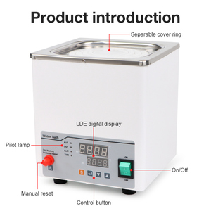 具有精确温度耐腐蚀加热实验室水浴的电水浴 - Product Image 6