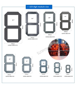 7 segmenti led display dell'orologio stadio orologio display a led led display dell'orologio - Product Image 5