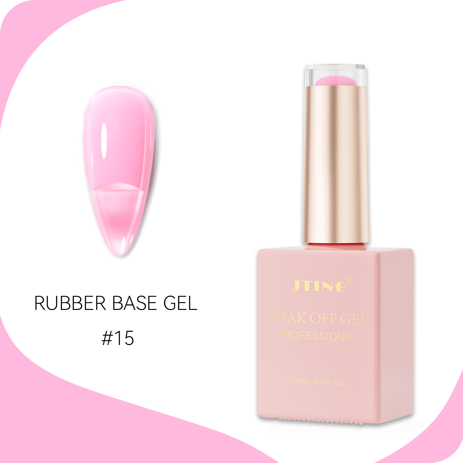 #15 rubber base gel