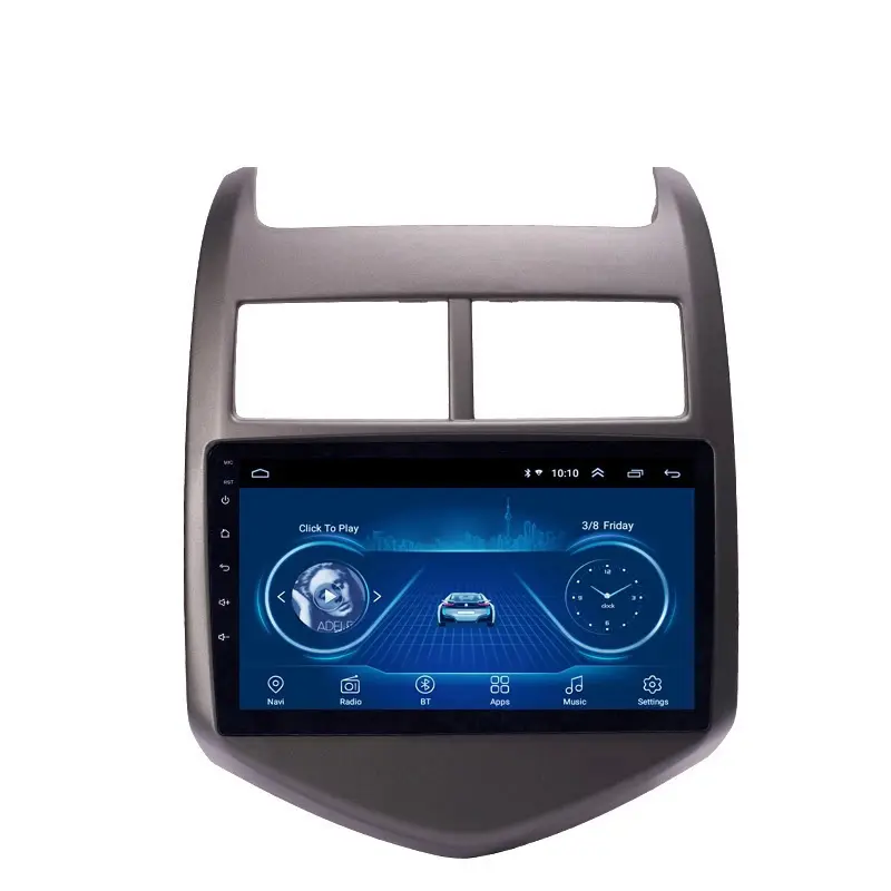 Lettore dvd per auto 9 pollici Android 11 radio video audio Stereo gps navi system per Chevrolet Aveo/Sonic 2011-2013