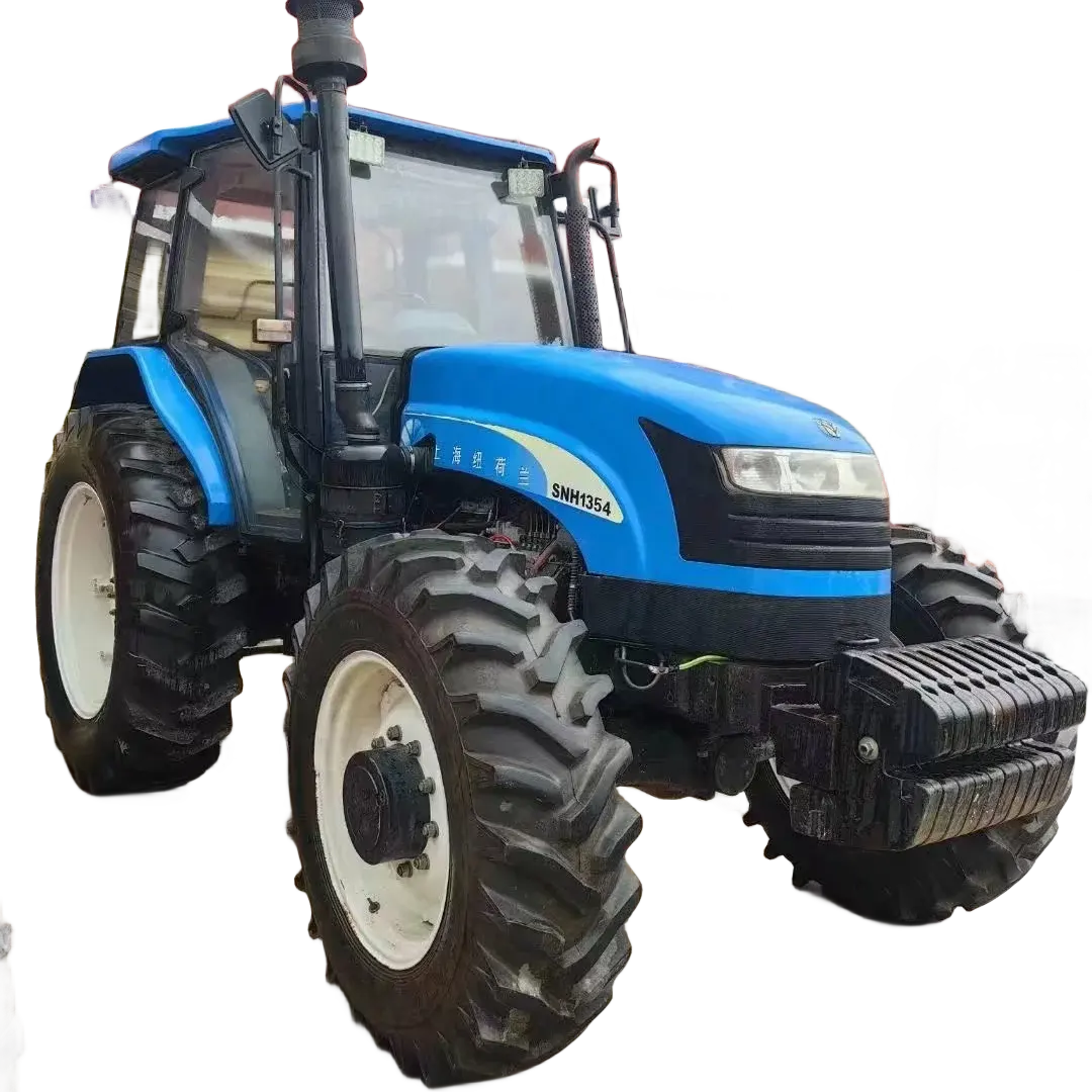 Trattore usato per l'agricoltura 135HP 4wd attrezzatura agricola trattore compatto neww holland trattori