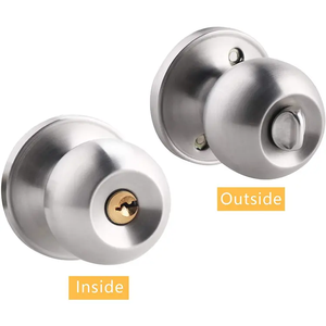 キーとロックシリンダー60mmバックセット外装ドアまたはフロントドア用 - Product Image 5