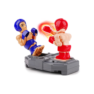 Electronic Punching Boxing Game Toy: <strong>RC</strong> <strong>Fighting</strong> <strong>Robots</strong> With Sounds | Cool Battle Board Game | Hand Operated Sports Play Set - Product Image 1