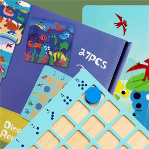 子供のパズル空間論理的思考トレーニングオリエンテーションゲーム歳の赤ちゃんの観察と判断集中おもちゃ - Product Image 2