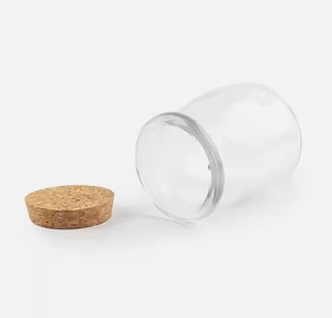 Toptan 100ml 200ml Mini yuvarlak geniş ağız yoğurt yiyecek kavanozu konteyner cam 150ml puding kavanozu ile mantar şekilli kapak - Product Image 4