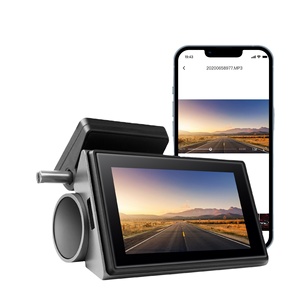 4K Ultra Clear <strong>LCD</strong> TFT <strong>Display</strong> Custom <strong>Reverse</strong> Flag for Dual Lens Car Dash Cam with ADAS APP Video Recorder - Product Image 1