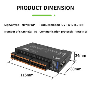Wholesale Price 16 Digital <strong>Input</strong> and <strong>Output</strong> Remote IO Module Profinet <strong>Plc</strong> Programming <strong>Controller</strong> - Product Image 2