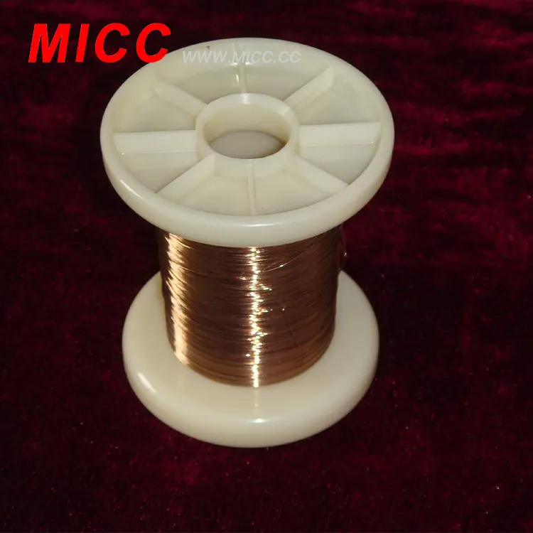 Fio de níquel-cobre da resistência do termopar do fio da manganina do micc