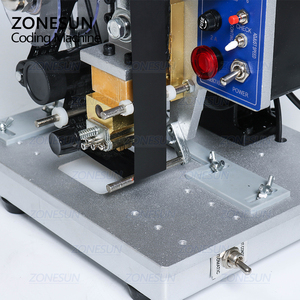 ZONESUN Facile Da usare Semi-Automatico Elettrico di Codifica Data Stampante HP-241B di Colore Macchina da Stampa A Nastro - Product Image 3