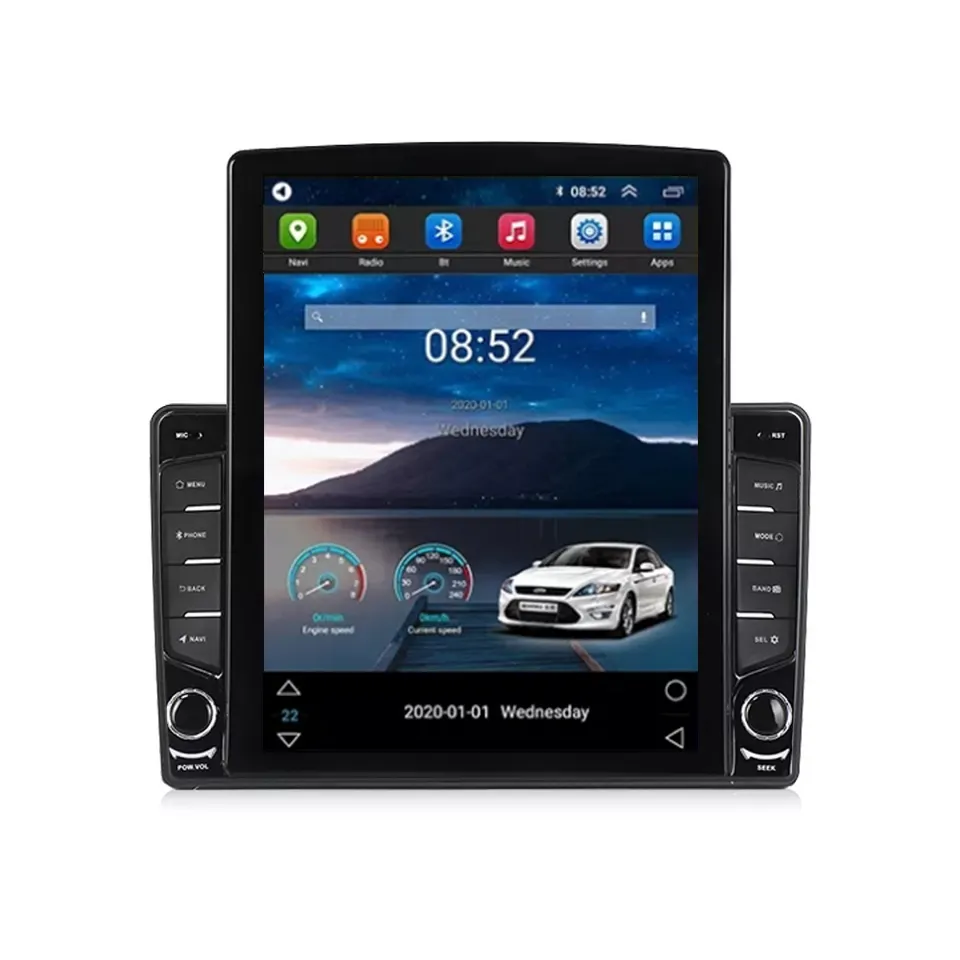 Tesla Stereo Mobil Android IPS 2.5D DSP dengan Navigasi Gps untuk VW Passat B5 2 + 32GB GPS Sistem Audio Mobil Video