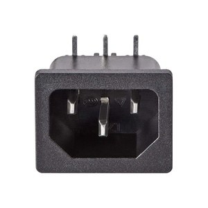 Bent Terminal IEC320 C14 Inlet Power <strong>Plug</strong> Socket - Product Image 1