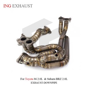 Toyota 86 2.0L ve Subaru için ING fabrika titanyum başlık manifoldu 2.0L oto aksesuarları - Product Image 5