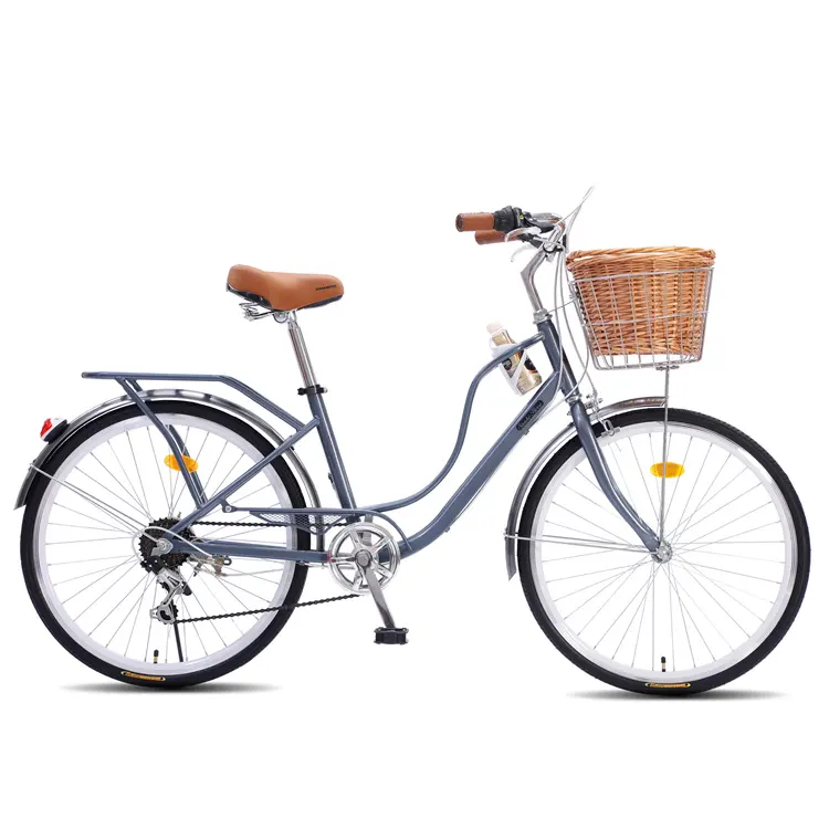 Vendita di fabbrica bici da donna di alta qualità ciclo 26 pollici bicicletta 7 velocità city bike per lady urban bicycle