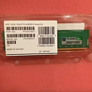 HPE 16GB DDR5 1Rx8 PC5-4800 EC8 RDIMM Gen11เซิร์ฟเวอร์ P43322-B21 P43324-0A1 DDR4 64GB ที่ใช้ ECC แต่มีในสต็อก - Product Image 1