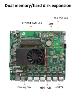 1U Rackmount Case Pfsense Firewall Computer In Tel N5105 Pen tium 7505 6 Lan Network Router Security Server Firewall PC - Product Image 4