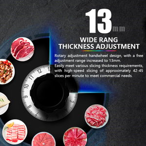Affettatrice carne commerciale affettatrice elettrica affettatrice carne industriale affettatrice affettatrice - Product Image 3