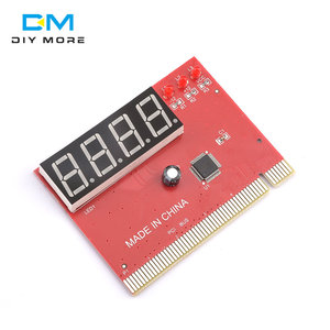 4 Digital PCI Card analizzatore PC scheda madre diagnostica POST Test Tester scheda madre LED rosso - Product Image 6