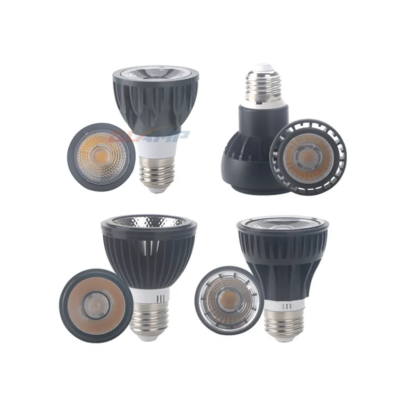 E27 63mm Par20 LED-Leuchte Par20 LED-Lampe 8W 9W 12W Schienen leuchte Wasserdicht Par 20 Cob Spot Light