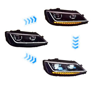 Suitable for Items 12 to 18 Year Sagitar Headlight Modification R8 Dual-U Daytime Running <strong>Lights</strong> Lens Flowing Water <strong>LED</strong> <strong>Lights</strong> - Product Image 2